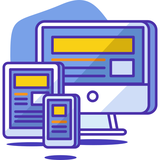 Ícone de site responsivo